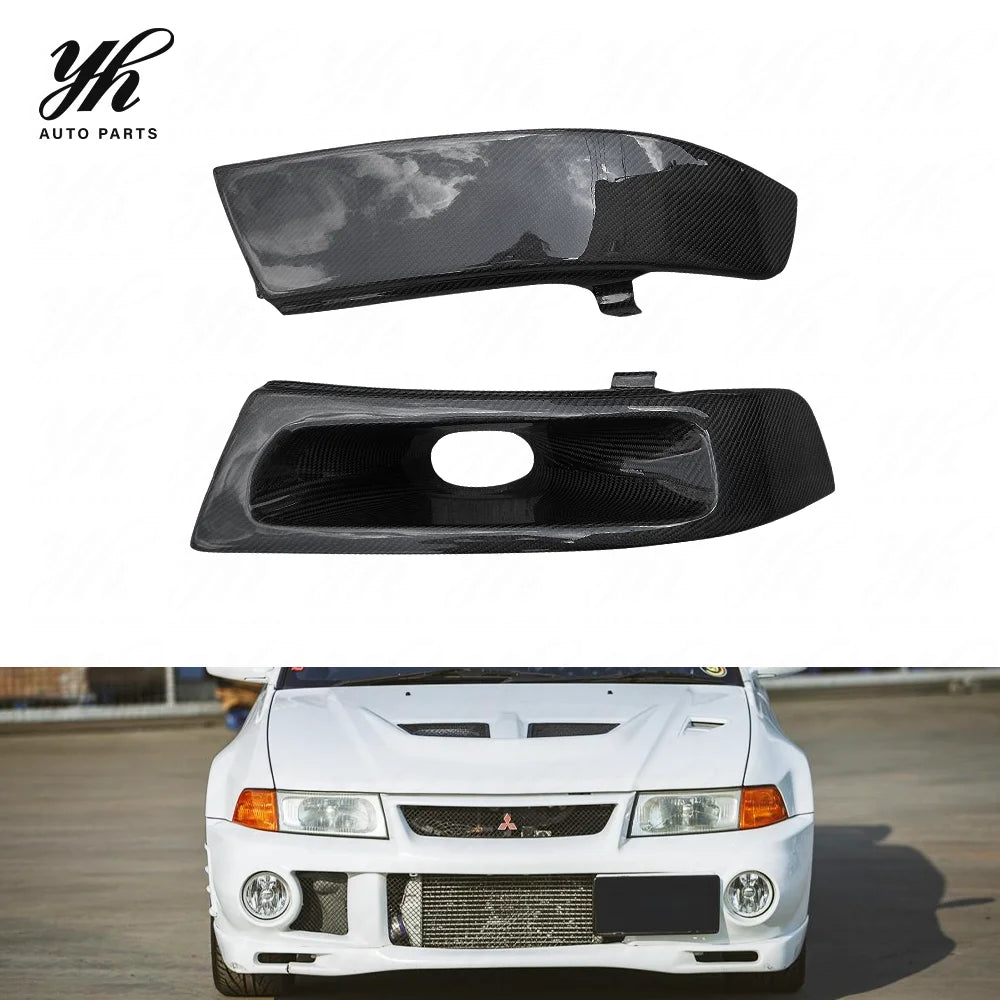 For Lancer EVOLUTION 6 EVO 6 AIR INTAKE REPLACEMENT (LHS) Carbon Fiber