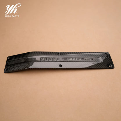 YH Brand High Quality Black Carbon Fiber Engine Cover with Letter for SR20 (200 SX S14) Easy Installation