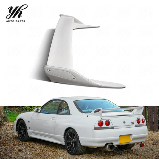 For Skyline R33 GTR OEM FRP Fiber Rear Wing Spoiler Single Deck Yuhang Brand
