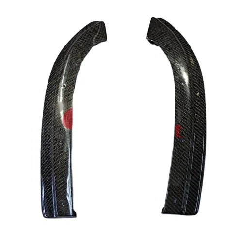 Rear Bumper Extensions Spat Addon Carbon Fiber for 2006-2007 Evolution Evo 9 JDM Damd Style