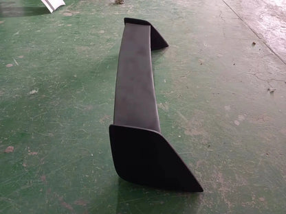 Carbon Fiber FQ Type Rear Spoiler with FRP Legs Single Deck High Glossy Finish for 2001-2007 Mitsubishi Lancer Evolution 7-9
