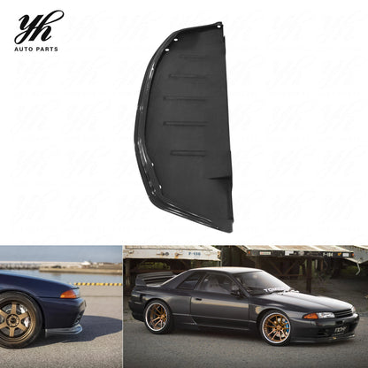 FRP AB-Flug Style Front Bumper Lip Splitter Valance for Nissan Skyline R32 GTR BNR32 1989-1994 Coupe Only