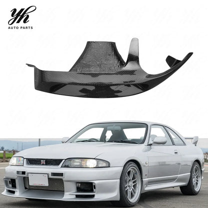 Headlight Cover Skyline R33 Carbon Fiber Headlight Air Intake Vents (LHS) CF