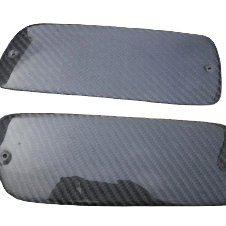 For  MK4 JZ80 TRD Style Rear Trunk Spoiler End  (pair) CF Carbon Fiber