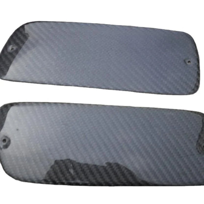 For  MK4 JZ80 TRD Style Rear Trunk Spoiler End  (pair) CF Carbon Fiber