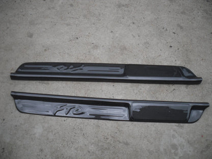 For 1995-2000 FTO OEM Style Carbon Fiber Door Sill Plate (Pair)