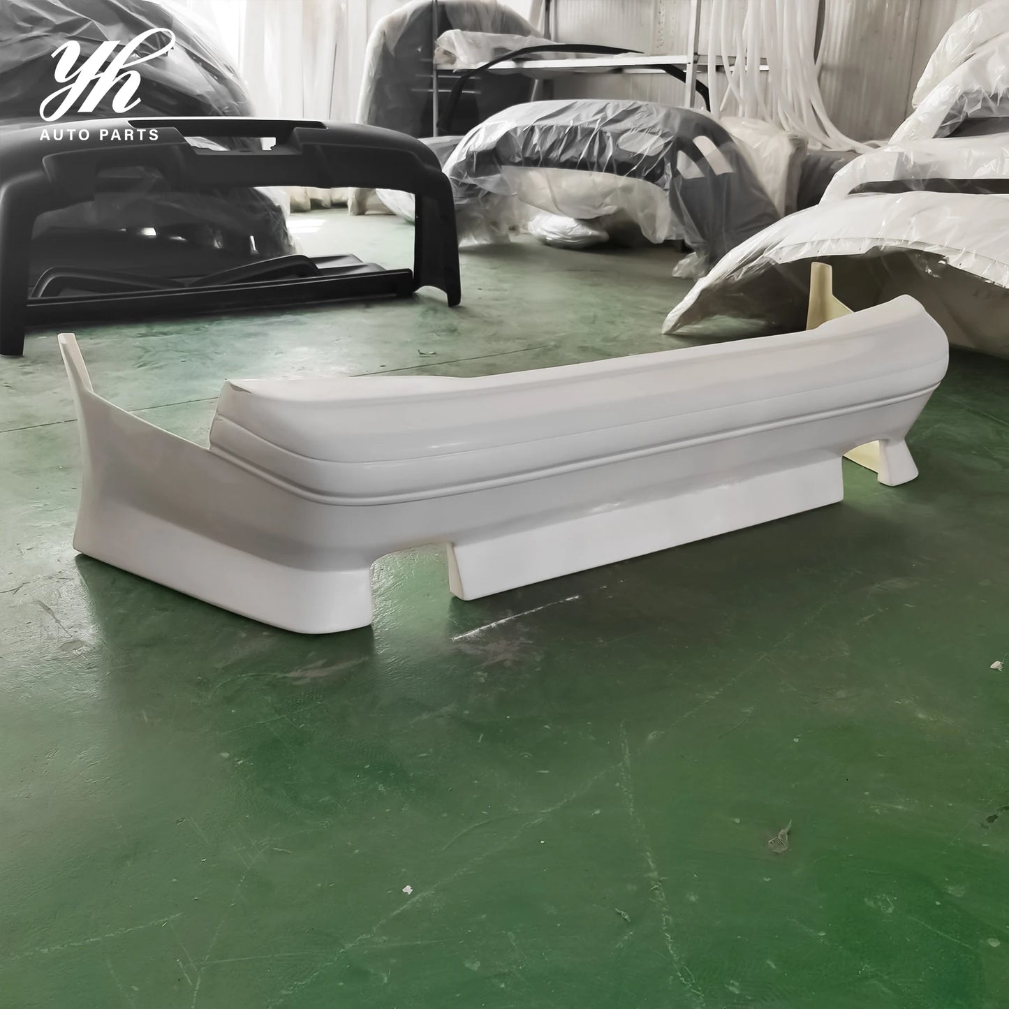 New YH Glass Fiber Sexy Style Rear Bumper for RX7 FC FRP