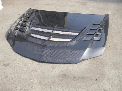 CF Carbon Fiber Hood Bonnet for 2003-2007 Evolution Evo 8 9 VTX  Cyber Style