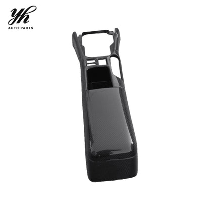 High Quality High Gloss Carbon Fiber RHD Centre Console Replacement WITH/ Armrest Cover for S14/S14A