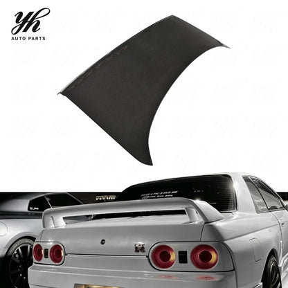 Bodykit Carbon Fiber OEM Style Rear Trunk Bootlid with Lock Hole Black High Glossy for CF 1989-1993 Skyline R32 GTS GTR
