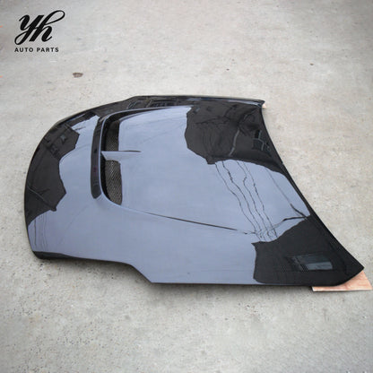 New 2002-2005 Nisson 350Z Z33 Carbon Fiber 3K Twill Weave Vented Hood-High Quality Easy Installation