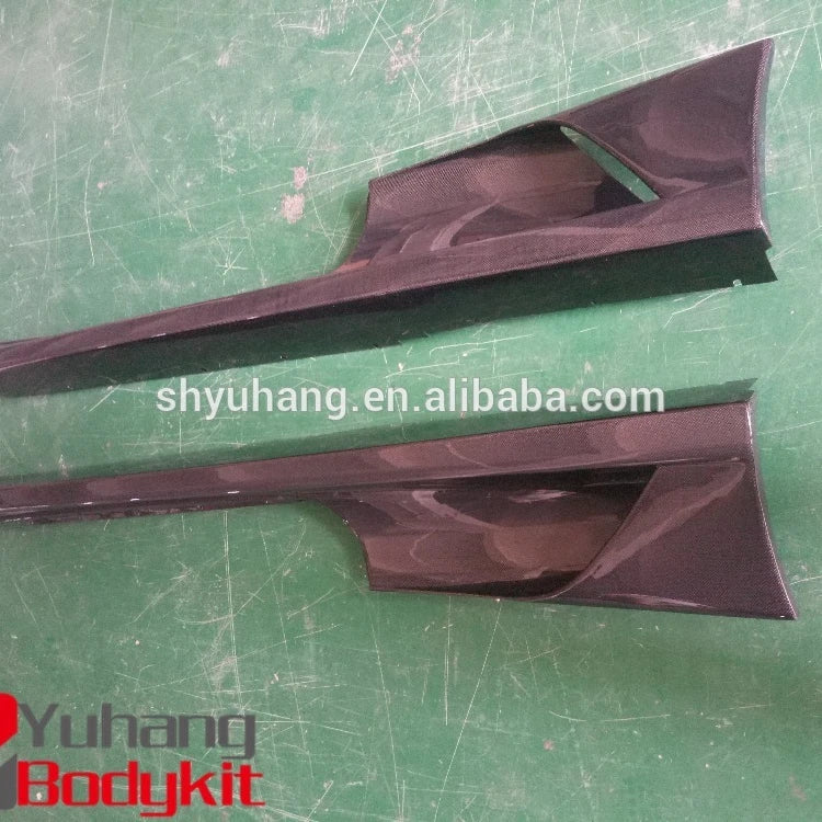 As Style Full Carbon Body Kits Side Skirts for 2004-2009 F430