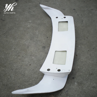 White High Quality Carbon Fiber Double Deck Fit for 2002-2008 Nissan 350Z Z33 Rear Trunk Spoiler Wing with Easy Install