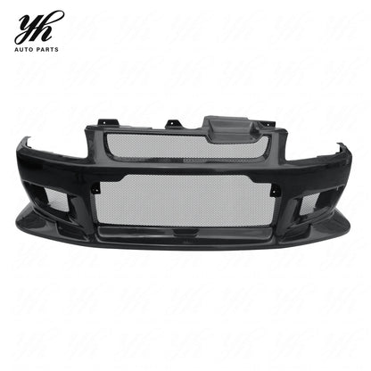 3K Twill Weave Glossy Carbon Fiber C-West Style Rear Bumper Body Kit for Mitsubishi Lancer Evolution EVO 7 VII Tuning Parts
