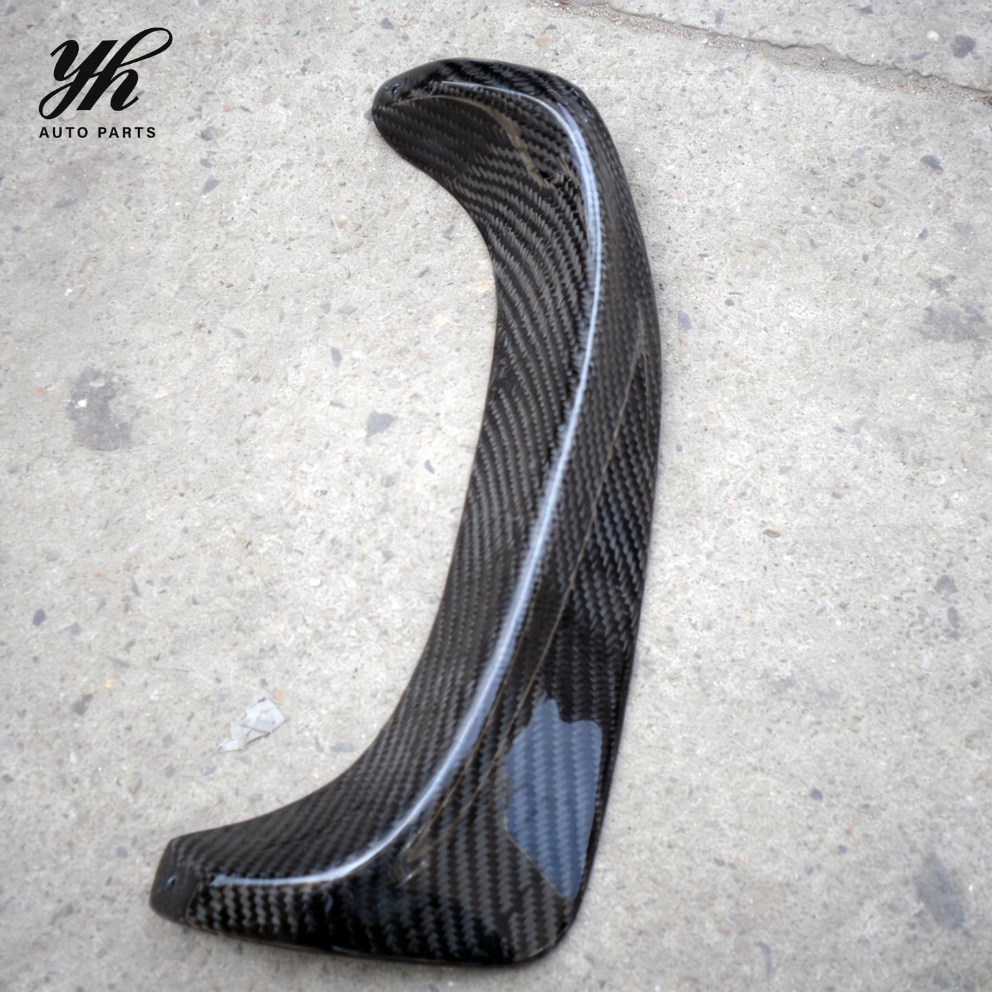 Carbon Fiber Rear Bumper Exhaust Heatshield for CF 1999-2002 S15 OEM