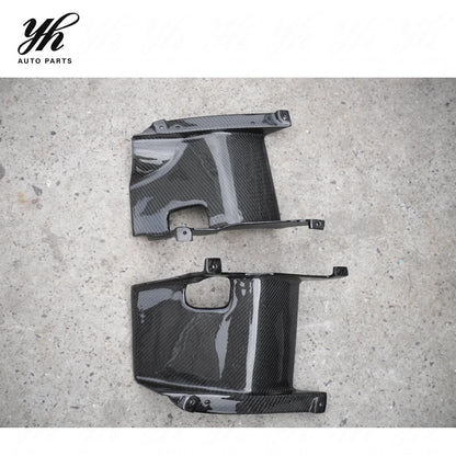 Yuhang Mitsubishi Lancer EVO X EVO 10 Carbon Fiber Intercooler Side Plates (Pair)-Black