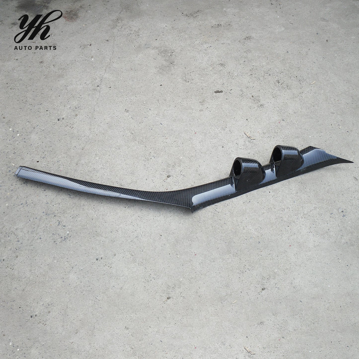 YH Carbon Fiber Skyline R33 GTS/GTR A-Pillar Twin Gauge Pod RHD CF Black for Retrofit/Upgrade