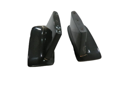 Carbon Fiber DUCKTAIL Black 1999-2002 Skyline R34 GTT GTR Jun Style Rear Spoiler Wing Higher Legs 20.5cm 2pcs