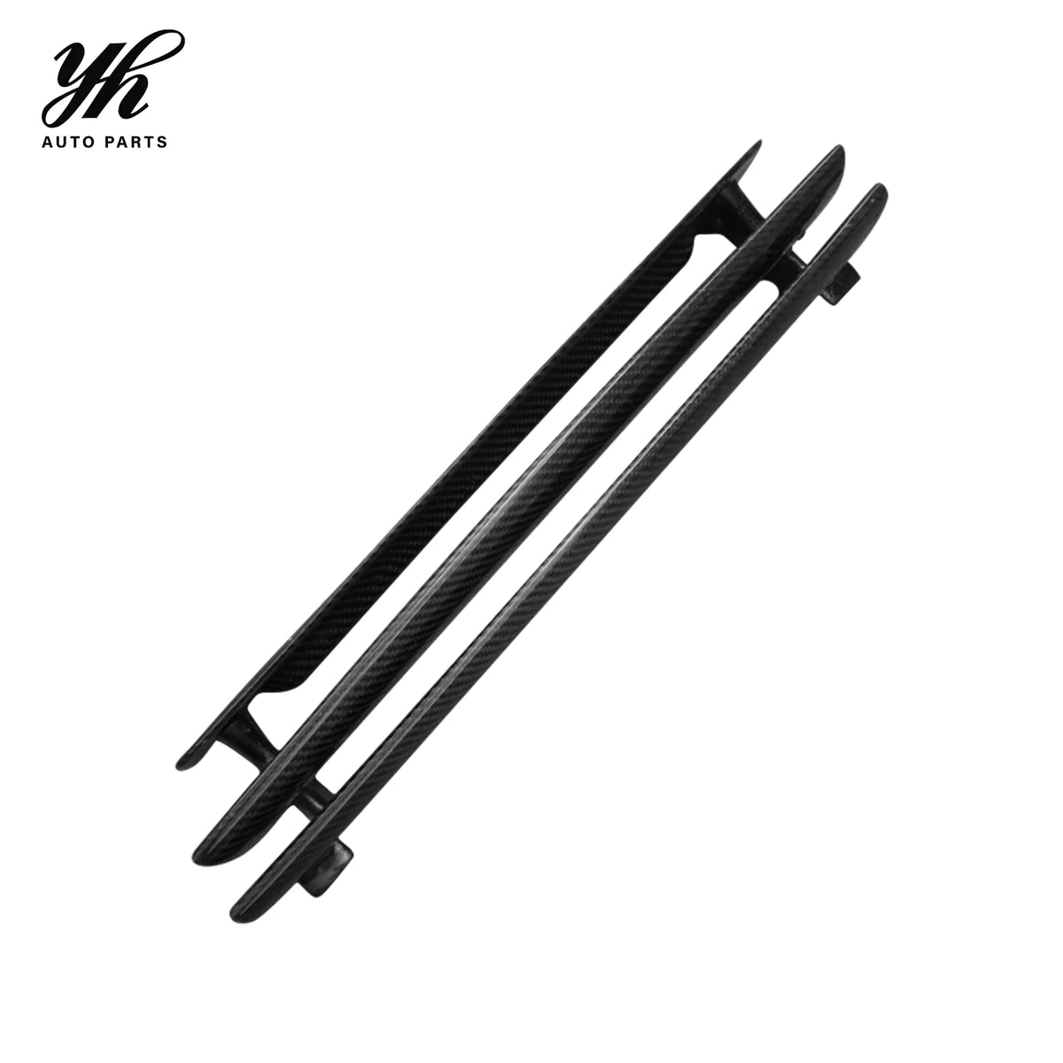 Glossy Carbon Fiber GTR Style Front Grille Radiator Mesh Vent for Nissan Skyline Silvia S13 PS13 1988-1993 Tuning