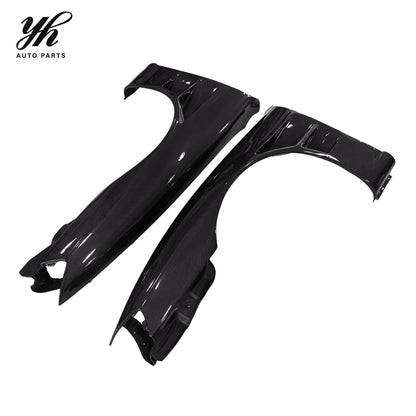 NI Style Carbon Fiber Hood Vented Bonnet for Nissan Silvia S15 Coupe Spec-R 1999-2002 Engine Covers Tuning Parts