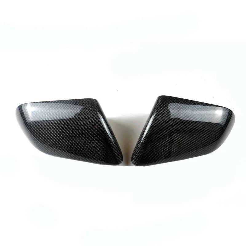 OLIVER Fitment Non-Light Modified Carbon Fiber Paste-on Rearview Mirror Shell Cover Sticker