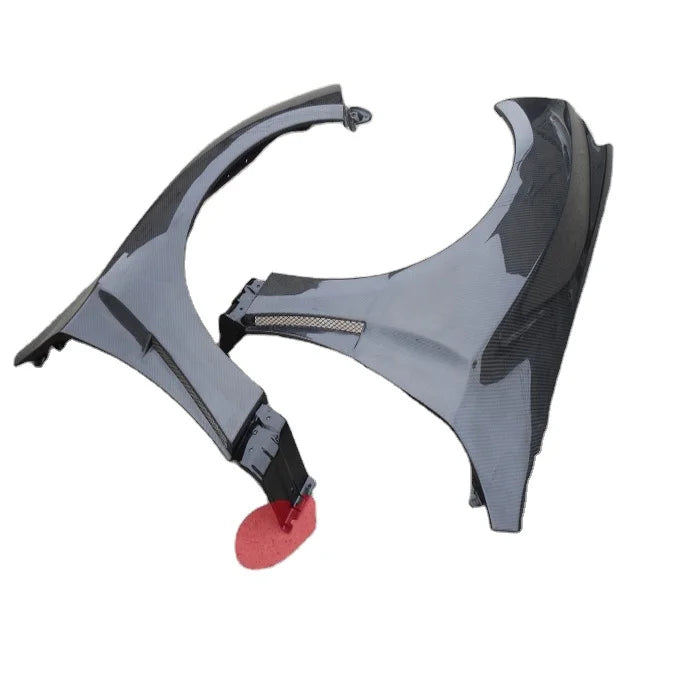 FOR GRB STI OEM Front Fender Carbon Fiber Black Glossy New