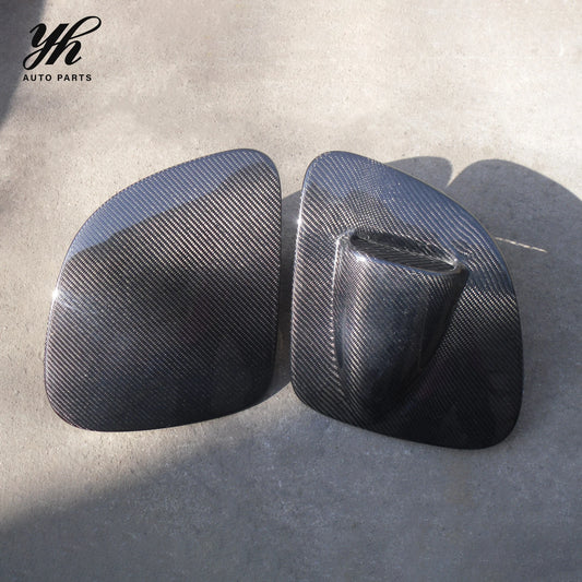 For RX7 FD Vented Carbon Fiber Headlight Cover