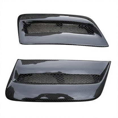 FOR EVO10 OEM Carbon Fiber Hood Vents CF