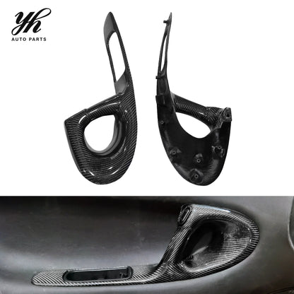 For RX7 FD3S RHD Inner Door Handle Replacement LHS (Left Hand Side) Carbon Fiber CF