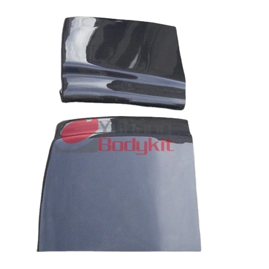 For CF   Universal Rear Bumper Side Diffuser  (Fit All Models for EVO & Subaru) Carbon Fiber