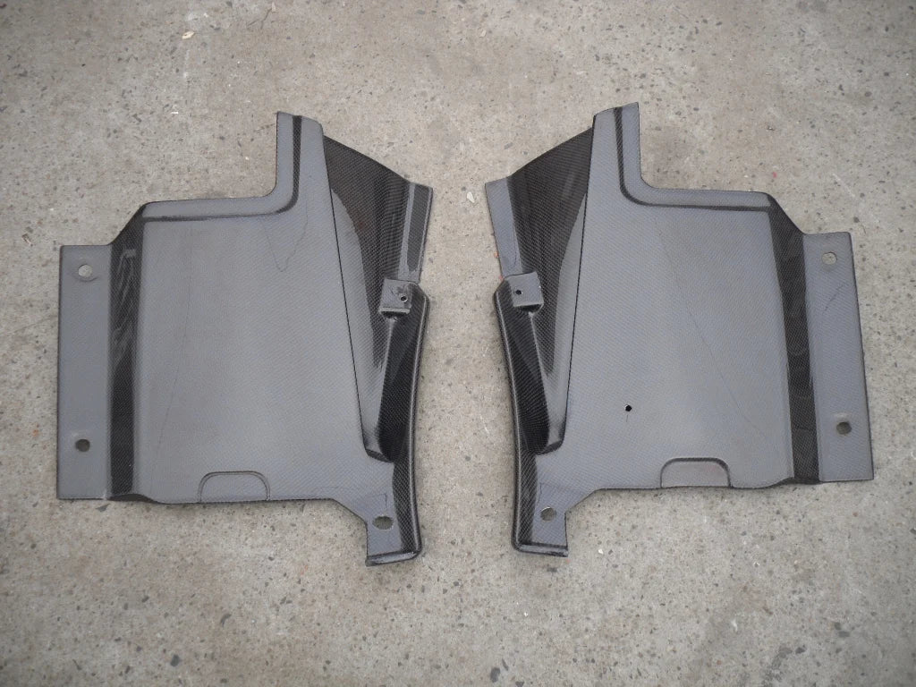 For 2004-2009 F430 Style Engine Compartment Plate Assemblies 2pcs