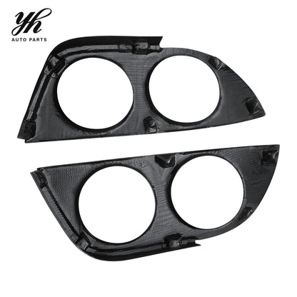For Skyline R33 GTR GTS Rear Lamp Light Cover (pair) CF Carbon Fiber