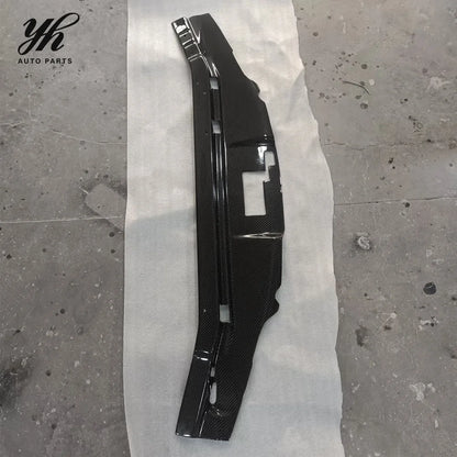 Yuhang for 1995-1998 Skyline R33 GTS Garage Defend Style Black Carbon Fiber Cooling Panel
