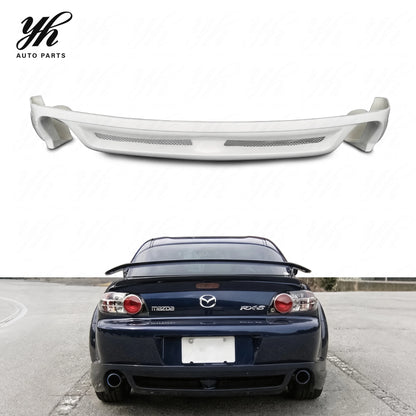 FRP  Rear Lip Splitter for Glass Fiber RX8 Car Styling