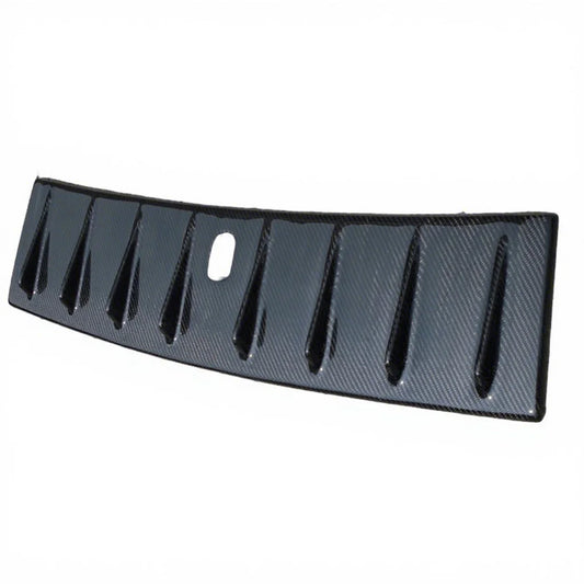 YH Black Carbon Vortex Generator Roof Wing Rear Spoiler for Mitsubishi Lancer EVO 10 08-09 CZ4A