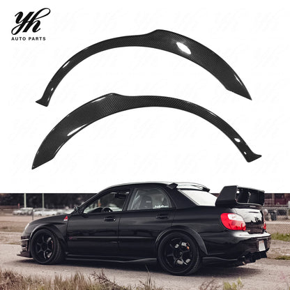 For Impreza Wrx 9 STI Style Carbon Fiber Wheel Cover
