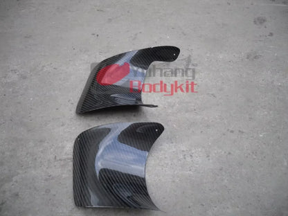 Auto Bodykit CF Carbon Fiber Rear Bumper Exhaust Heatshield for 08-12 Lancer Evolution X EVO 10
