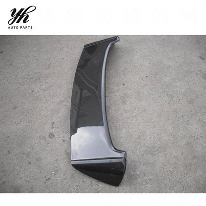 For VW Golf 6 GTI Single Carbon Fiber High Glossy Roof Spoiler Wing with Easy Installation