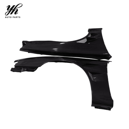BN Style 3K Twill Carbon Fiber Front Over Fenders +25mm Widebody Flares for Nissan Silvia S14 Kouki S14A 240SX Tuning