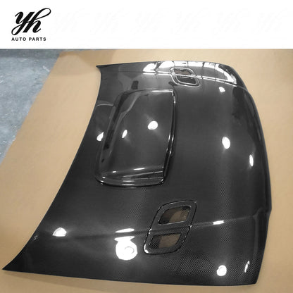 For  GC8 STI Carbon Fiber  Hood Bonnet  with Vents