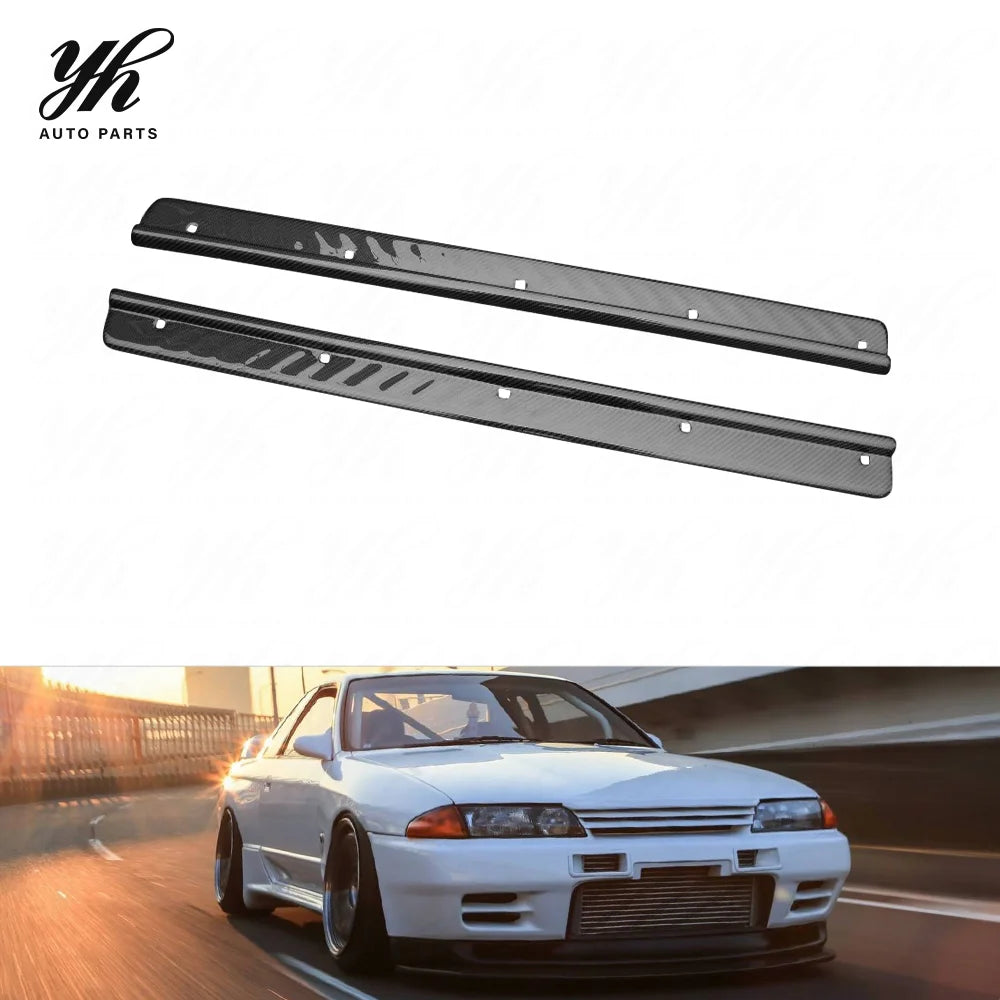 For 180SX PRS13/ PS13 Silvia Carbon Fibre Door Sill (pair)