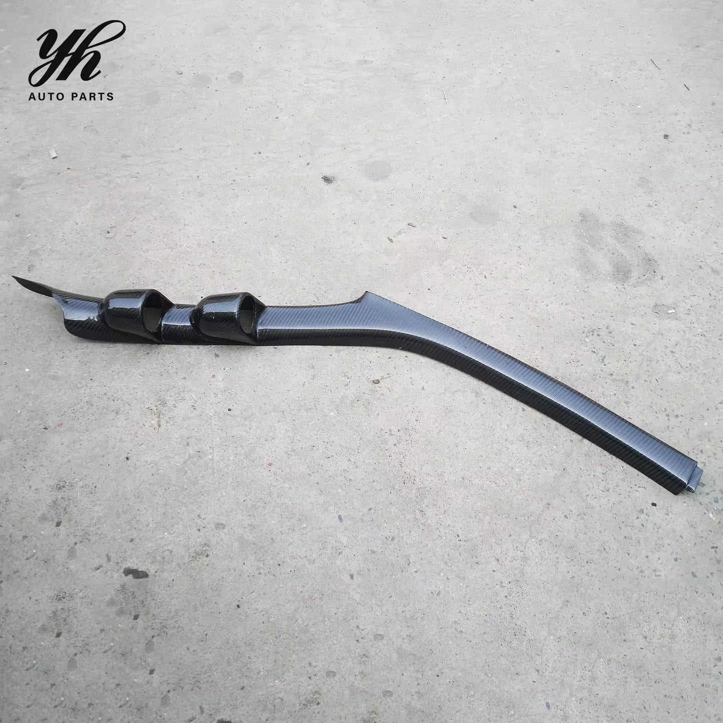 Factory Direct Sales Carbon Fiber  RHD A-Pillar Double Gauge Pod 52mm/60mm Fit for 1995-1998 Skyline R33 GTS GTR