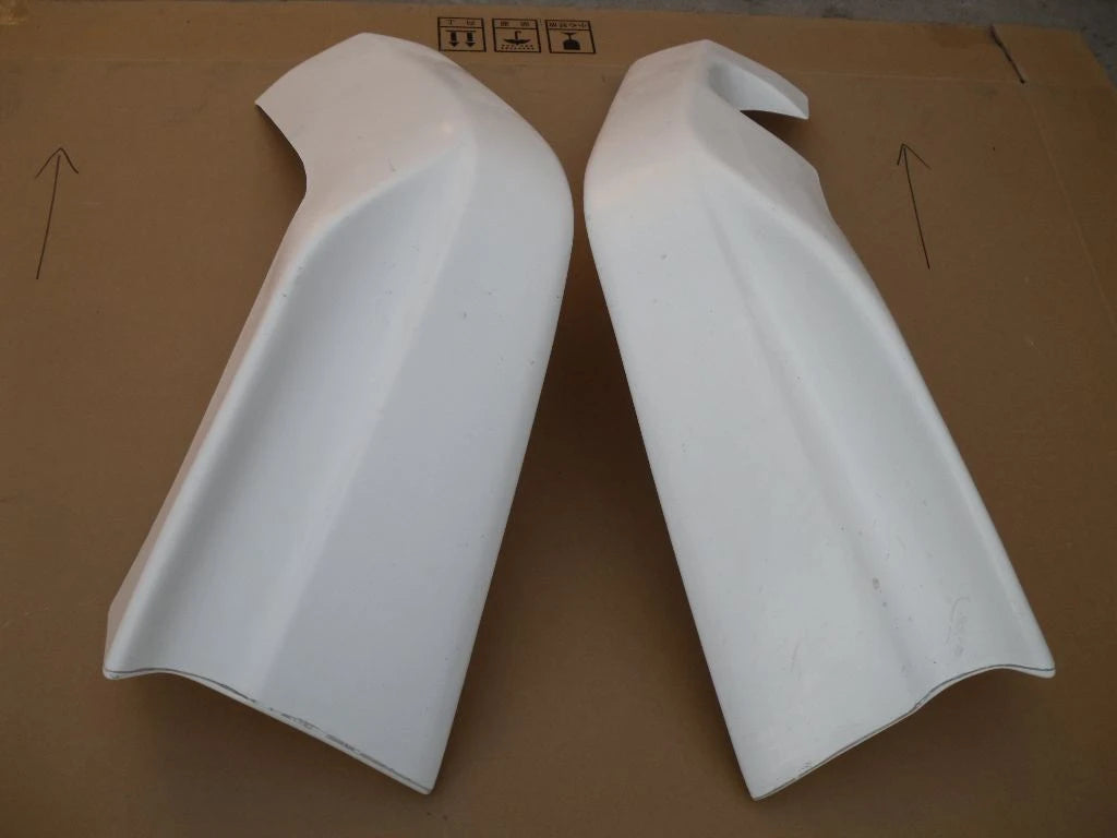 JUN Style Unpainted FRP Rear Bumper Spats Aprons Lip for Nissan Skyline R33 GTS GTS-T ECR33 Coupe Tuning Parts