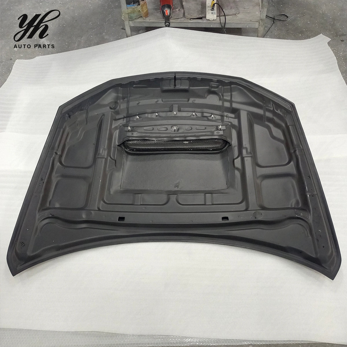 New 2008-2014 for Impreza GRB GVB WRX STI OEM Style Carbon Fiber Hood Bonnet with High Gloss Finish and Easy Installation