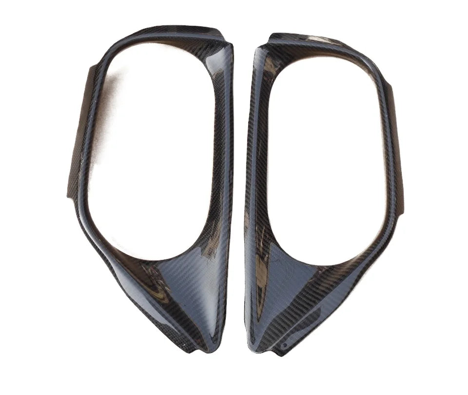 For R35 GTR Carbon Fiber Exhaust Surround(pair) CF