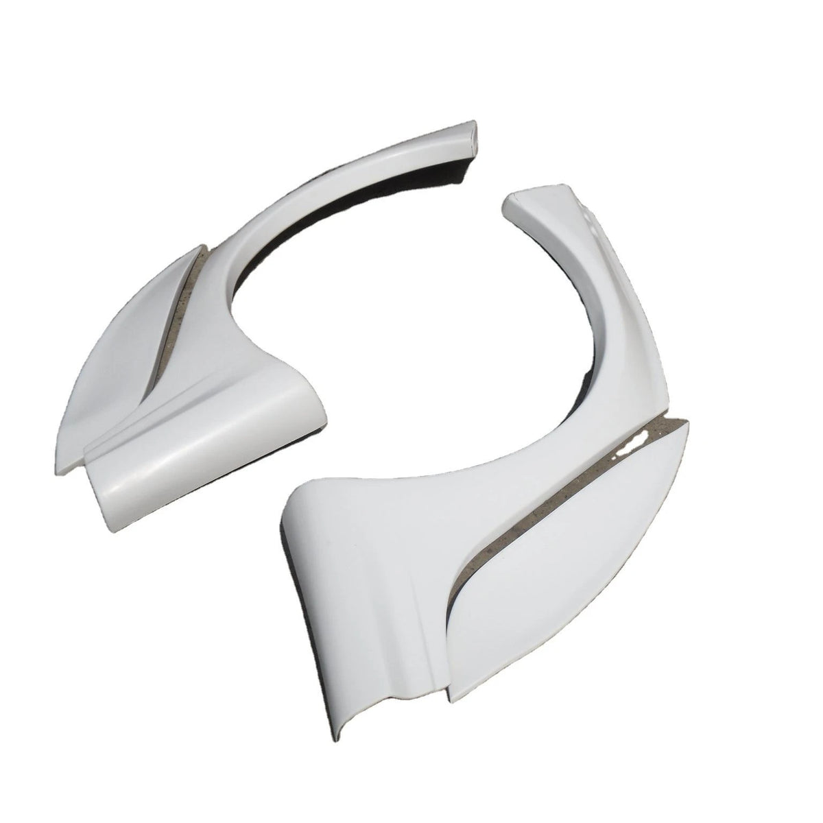 Unpainted FRP Rear Fender Flares Widebody Kit Wheel Arches 4Pcs for VW Volkswagen Golf GTI R MK5 MK6 MK7 Tuning Parts