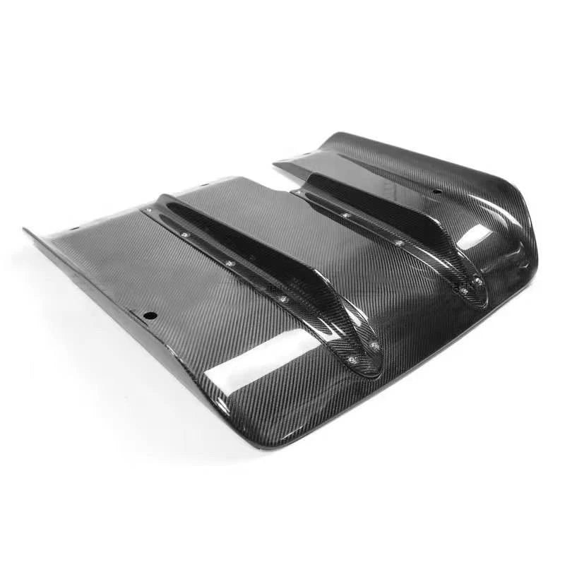 FRP LB Style Rear Bumper Diffuser Lip Flaps Aero Kit for Nissan GT-R GTR R35 2009-2016 Bodykit Parts