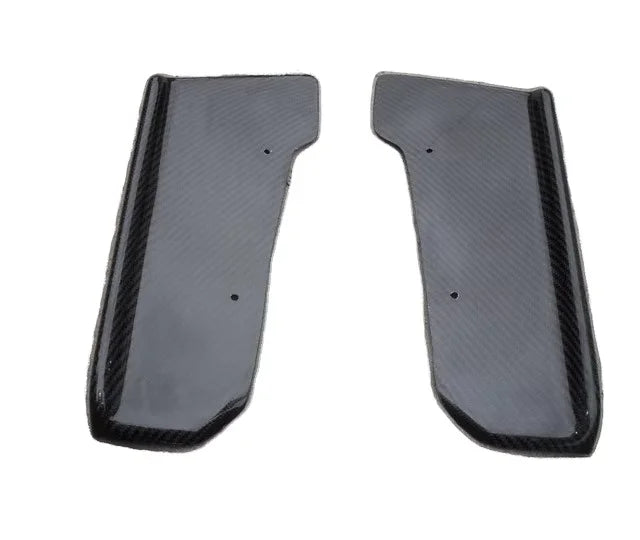 Carbon Fiber for Skyline R35 GTR JUN Style Rear Bumper Corner Extension Spats (pair) 2pcs CF