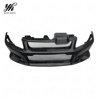3K Twill Weave Glossy Carbon Fiber C-West Style Rear Bumper Body Kit for Mitsubishi Lancer Evolution EVO 7 VII Tuning Parts