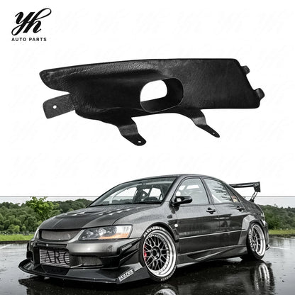 3K Twill Carbon Fiber LHS Headlight Air Intake Duct Replacement for Mitsubishi Lancer Evolution EVO 7 8 9 CT9A Tuning